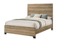 Jameson Light Brown Panel King Bed from Ella Furniture