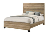 Jameson Light Brown Panel King Bed from Ella Furniture