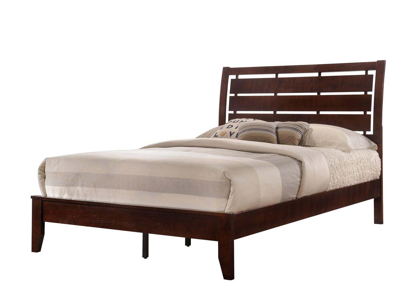 Evan Chest Gray, Modern Rope Wood, Nickel Knob 5 Drawers - Ella Furniture