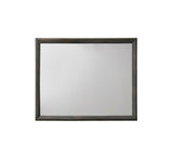 Evan Dresser Grey, Modern Wood, Nickel Knob 7 Drawers - Ella Furniture