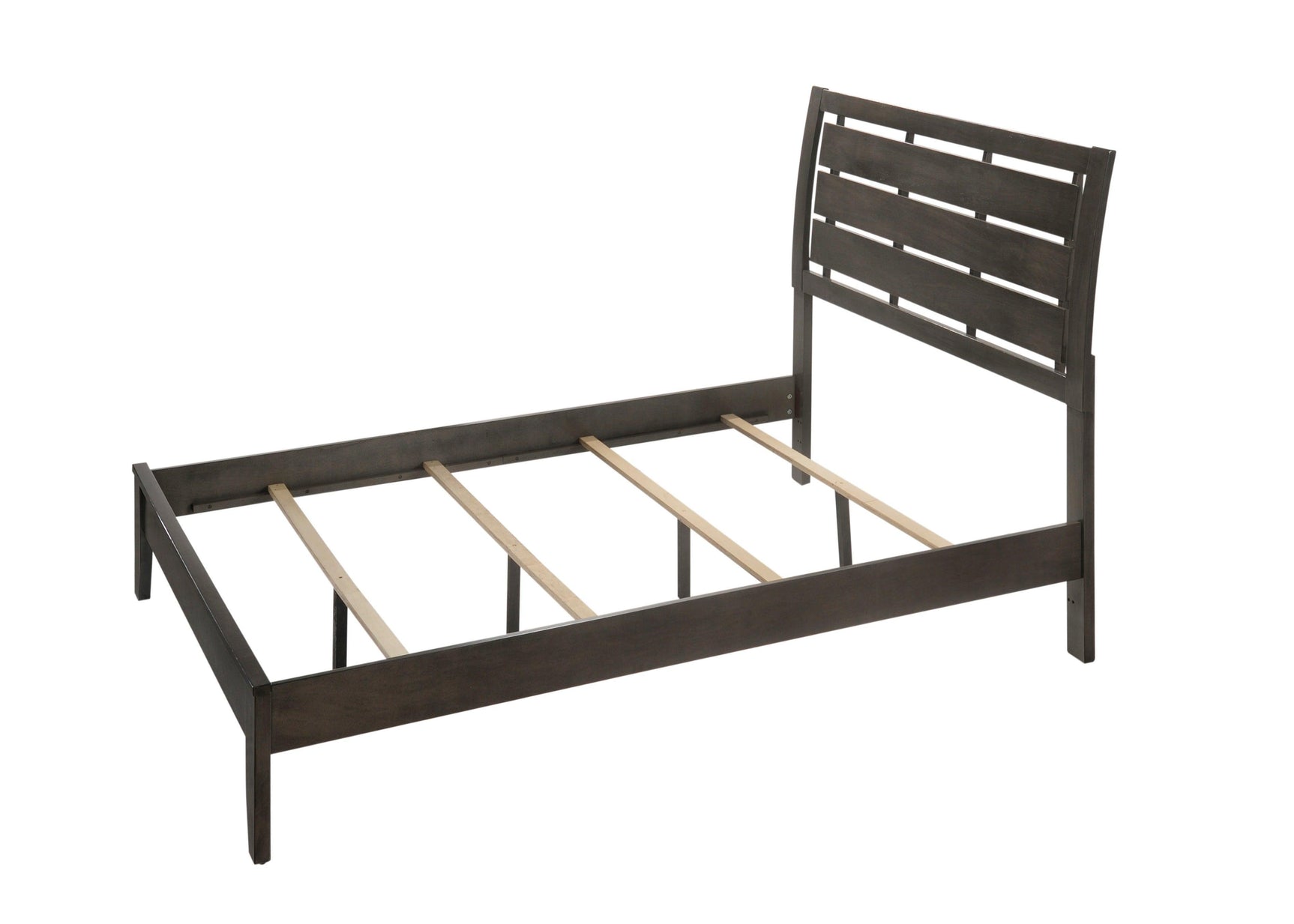 Evan Dresser Grey, Modern Wood, Nickel Knob 7 Drawers - Ella Furniture
