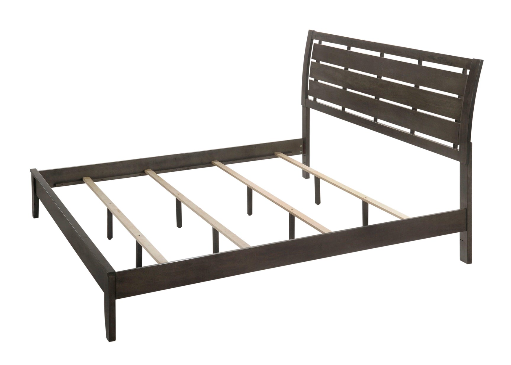 Evan Dresser Grey, Modern Wood, Nickel Knob 7 Drawers - Ella Furniture