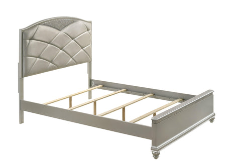 Valiant Dresser Champagne Silver, Classic And Modern, 7 Drawers - Ella Furniture