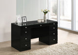 Avery Luxo Black Vanity Set