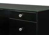 Avery Luxo Black Vanity Set