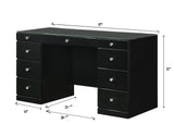 Avery Luxo Black Vanity Set