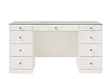 Avery Luxo White Vanity Set
