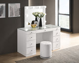 Avery Luxo White Vanity Set