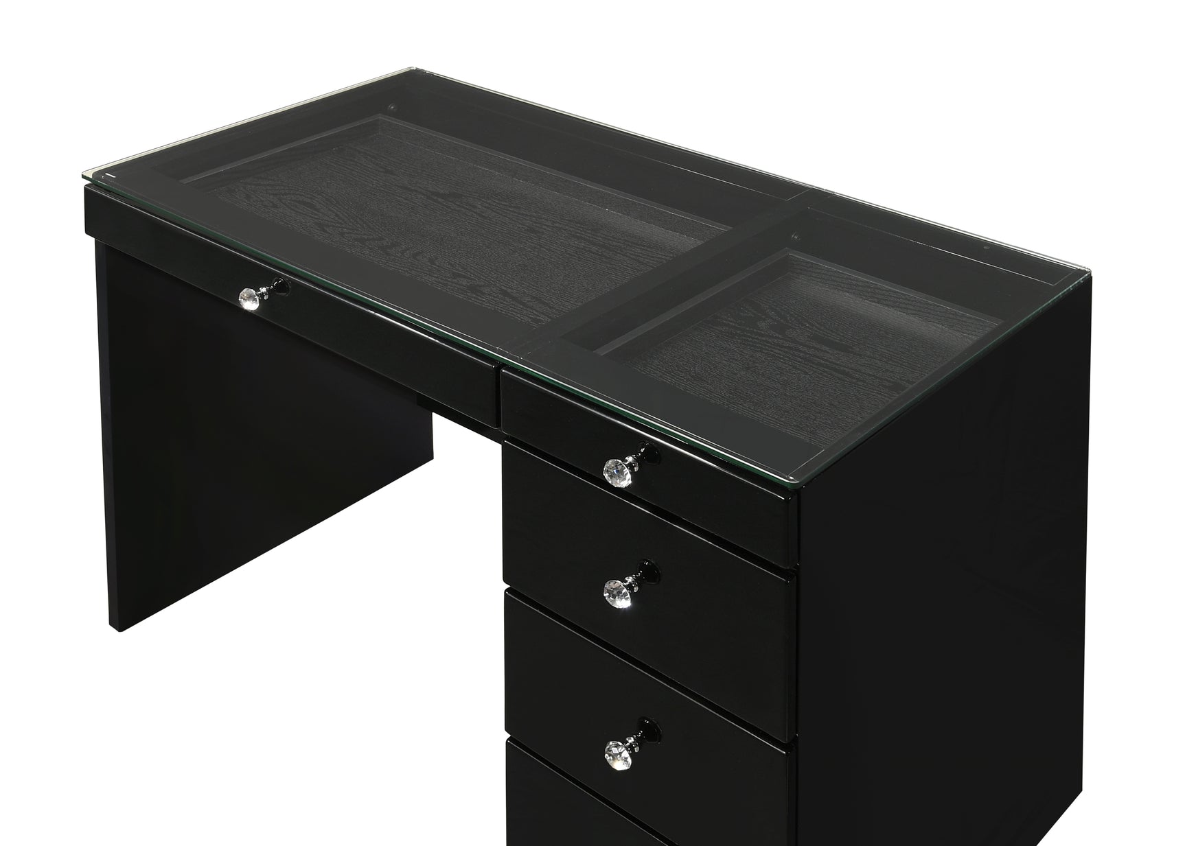 Morgan Luxo Black Vanity Set