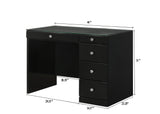 Morgan Luxo Black Vanity Set