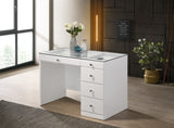 Morgan Luxo White Vanity Set
