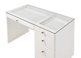 Morgan Luxo White Vanity Set