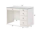 Morgan White Vanity Set