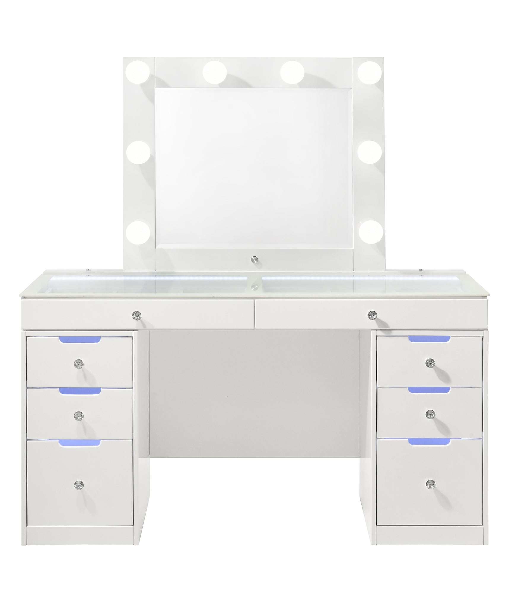 Luxo White Vanity Set