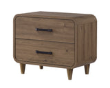 Nyomi Nightstand in Light Brown Finish from Ella Furniture