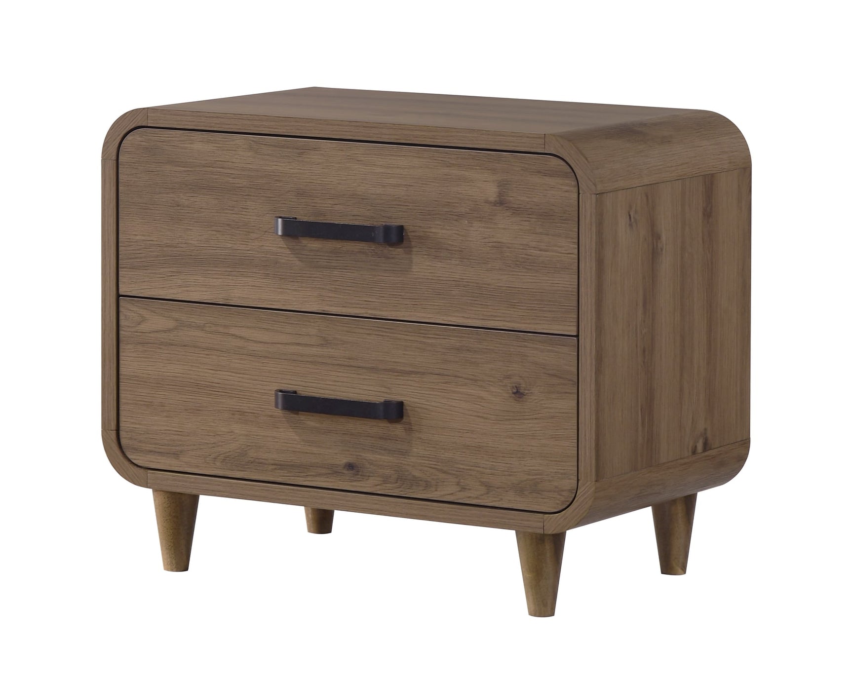 Nyomi Nightstand in Light Brown Finish from Ella Furniture