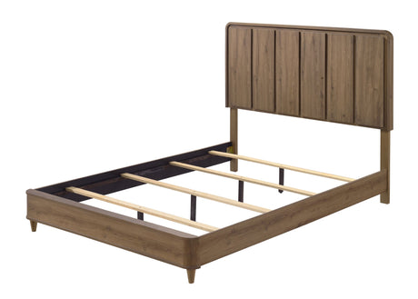 Nyomi Light Brown Panel Bedroom Set view 3