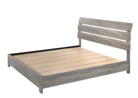 Tundra Chest Gray, Contemporary Sleek And Modern Wood, Metal Nickel Knob 5 Drawers - Ella Furniture