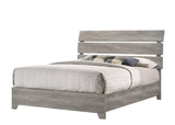 Tundra Chest Gray, Contemporary Sleek And Modern Wood, Metal Nickel Knob 5 Drawers - Ella Furniture