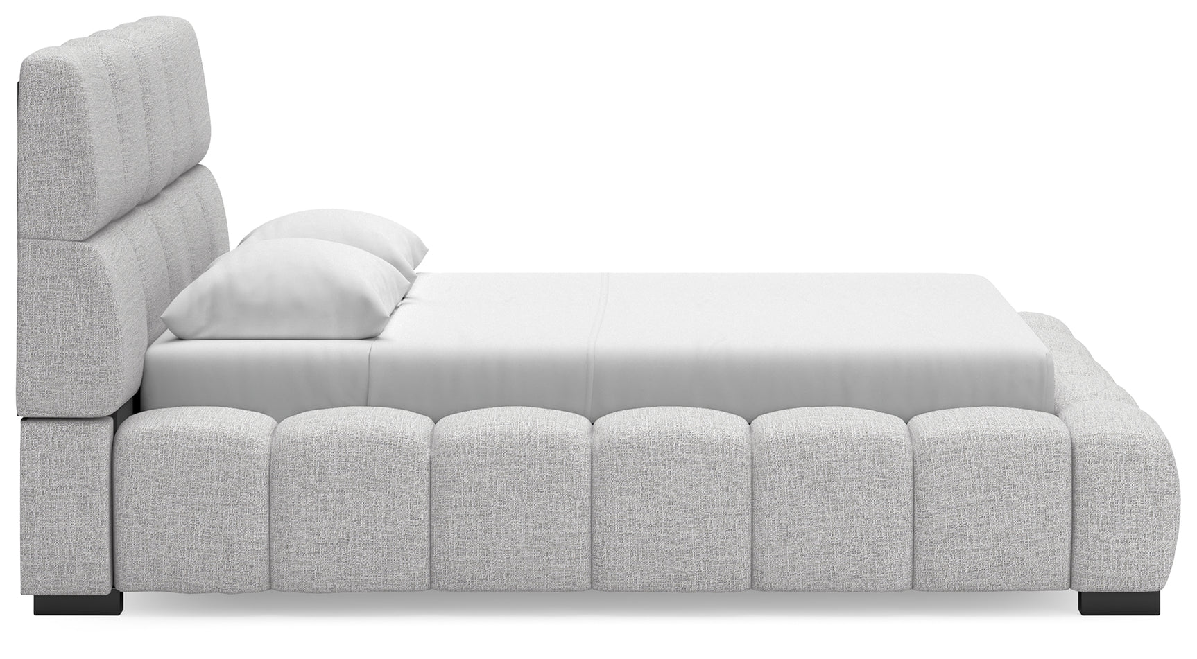 Grendusk Light Gray Queen Upholstered Bed