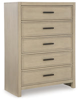 Calmoro Gray Chest of Drawers
