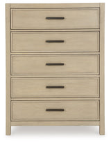 Calmoro Gray Chest of Drawers