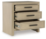 Calmoro Gray Nightstand