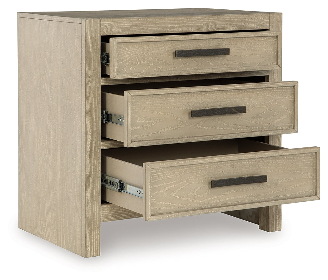 Calmoro Gray Nightstand