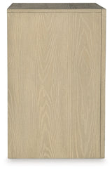 Calmoro Gray Nightstand