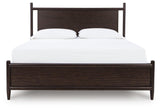 Dantenton Merlot Queen Panel Bed