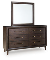 Dantenton Merlot Dresser and Mirror