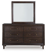Dantenton Merlot Dresser and Mirror