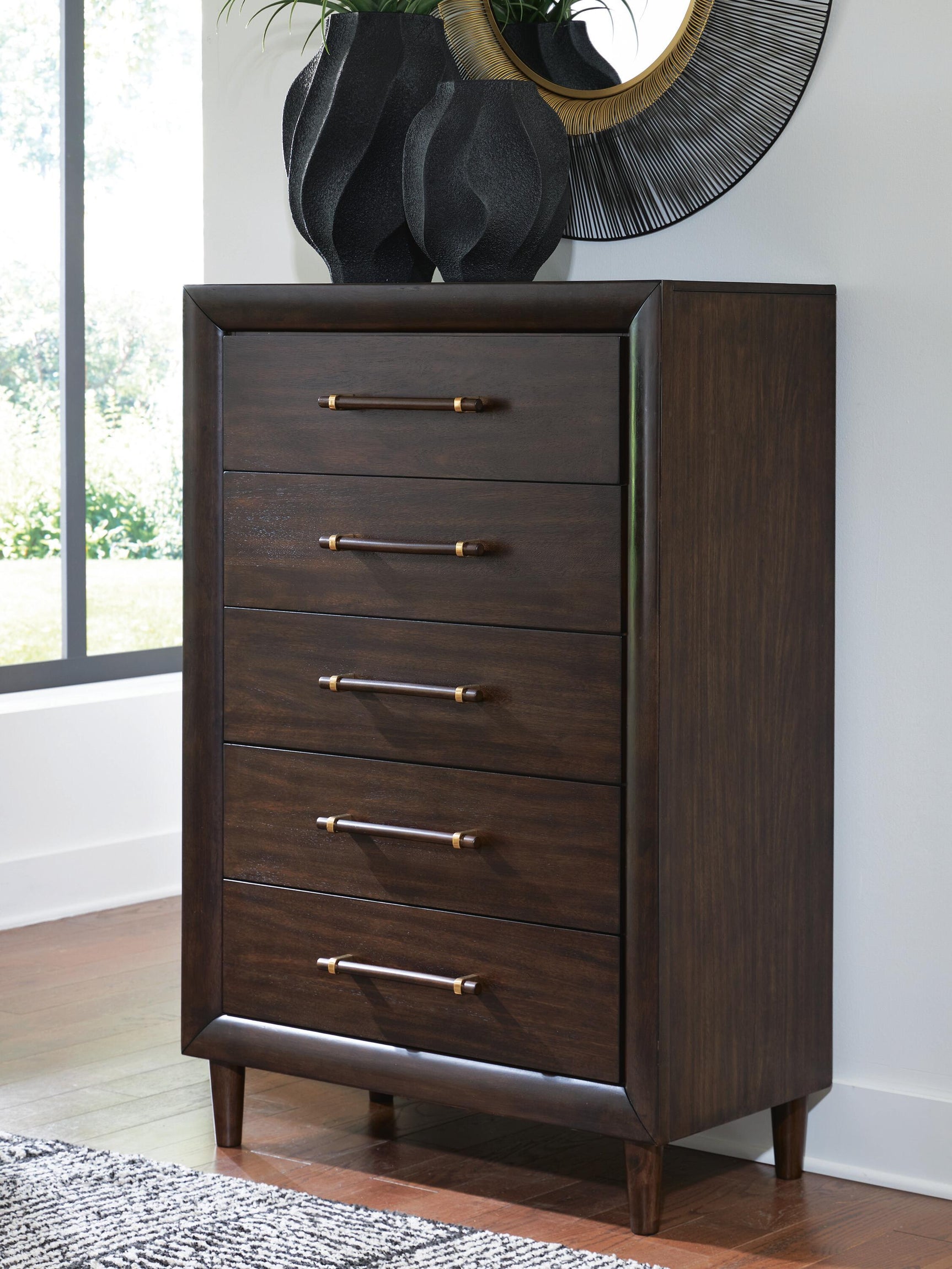 Dantenton Merlot Chest of Drawers
