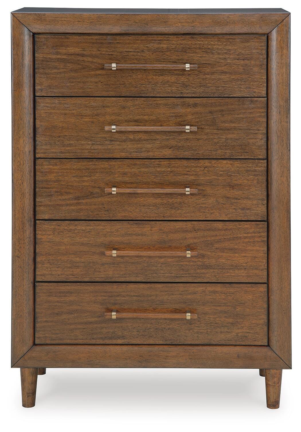 Lyncott Brown Upholstered Panel Bedroom Set view 9