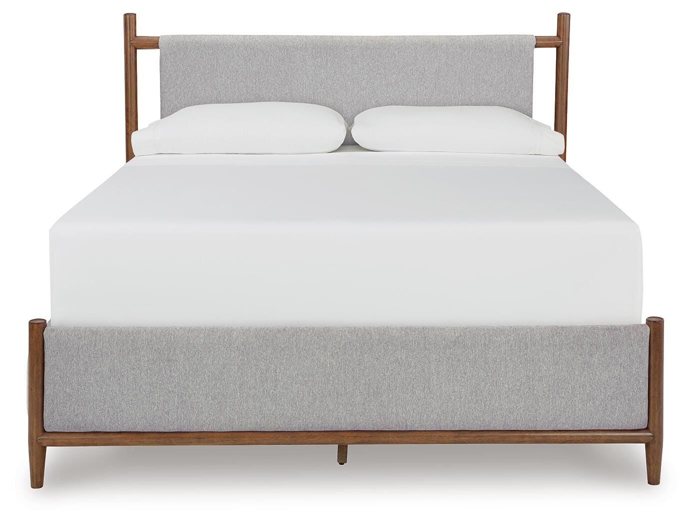 Lyncott Brown Upholstered Panel Bedroom Set view 13