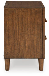 Lyncott Brown Upholstered Panel Bedroom Set view 21