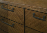 Lakecrest Brown Upholstered Panel Bedroom Set view 15