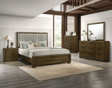 Lakecrest Brown Upholstered Panel Bedroom Set from Ella Furniture