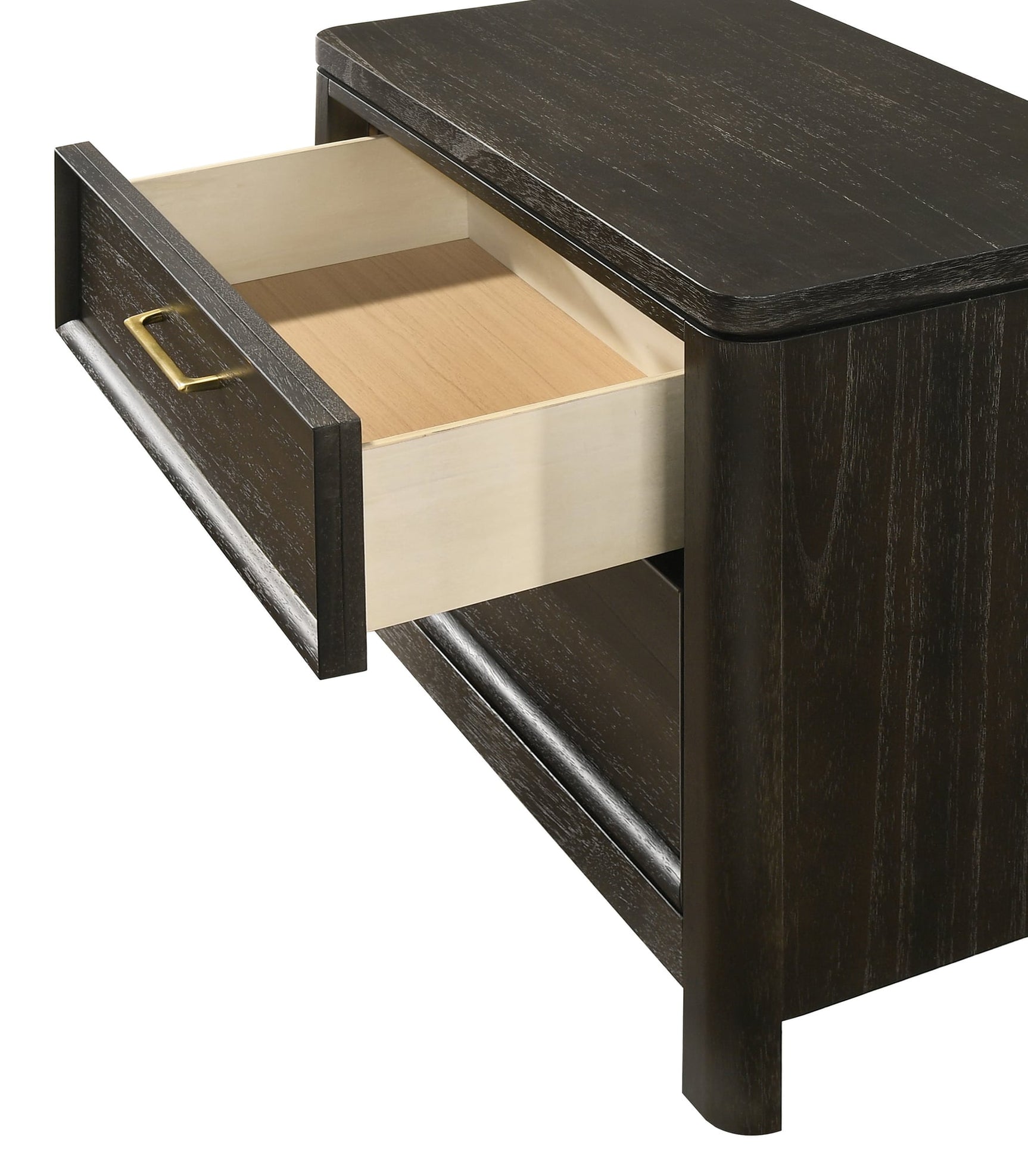Ethel Dark Brown Nightstand view 2