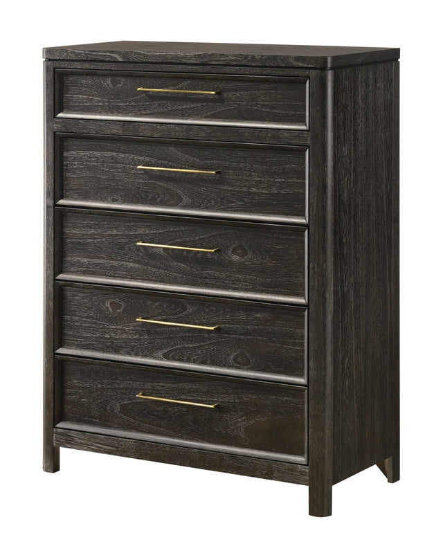 Ethel Dark Brown Chest from Ella Furniture