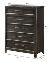 Ethel Dark Brown Chest view 2