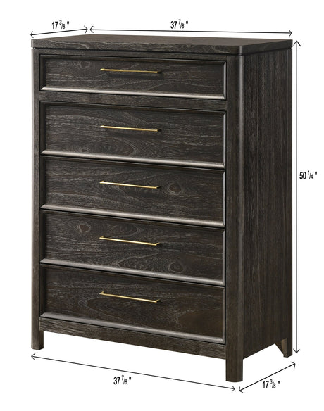Ethel Dark Brown Chest view 2
