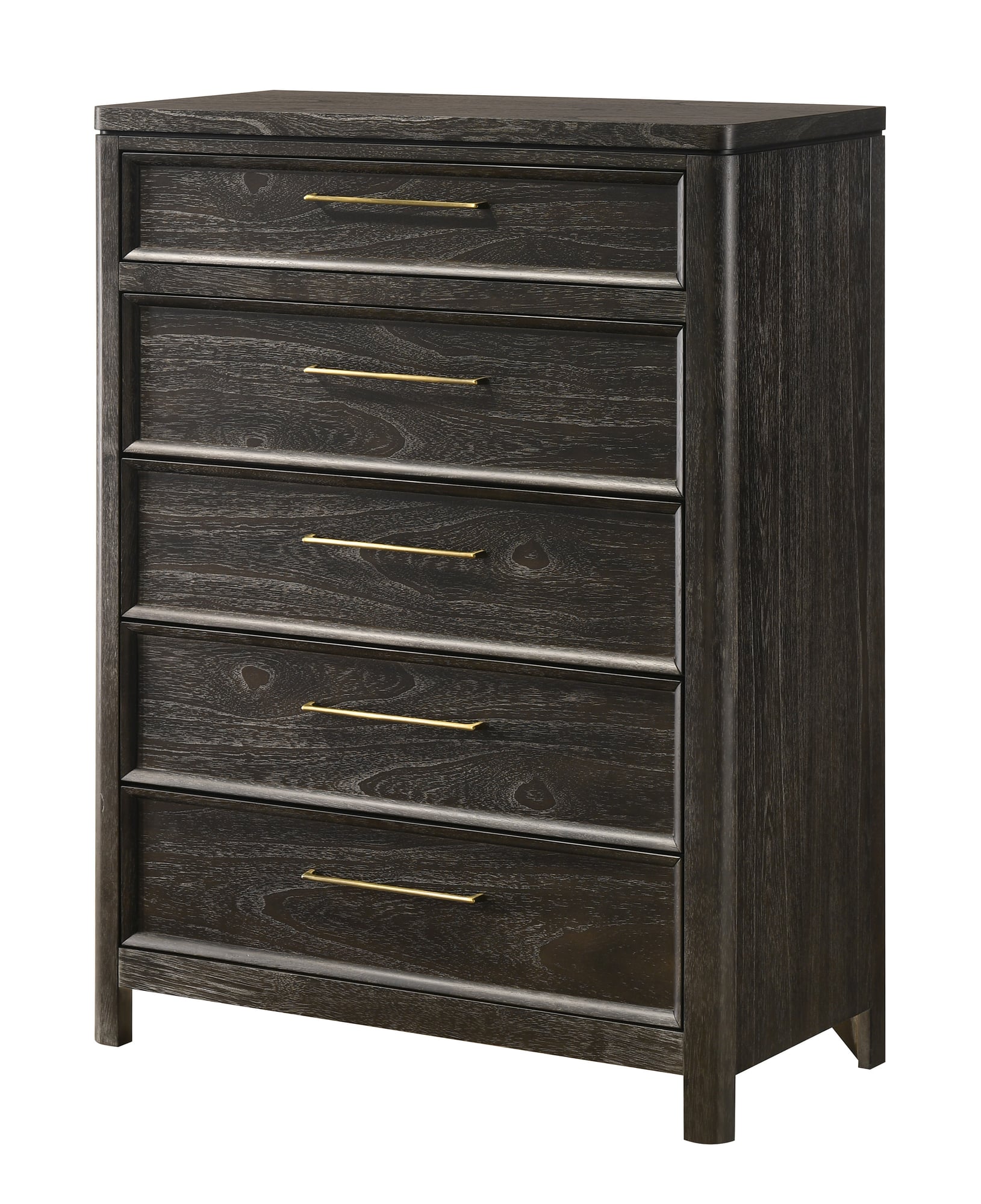 Ethel Dark Brown Upholstered Panel Bedroom Set view 13