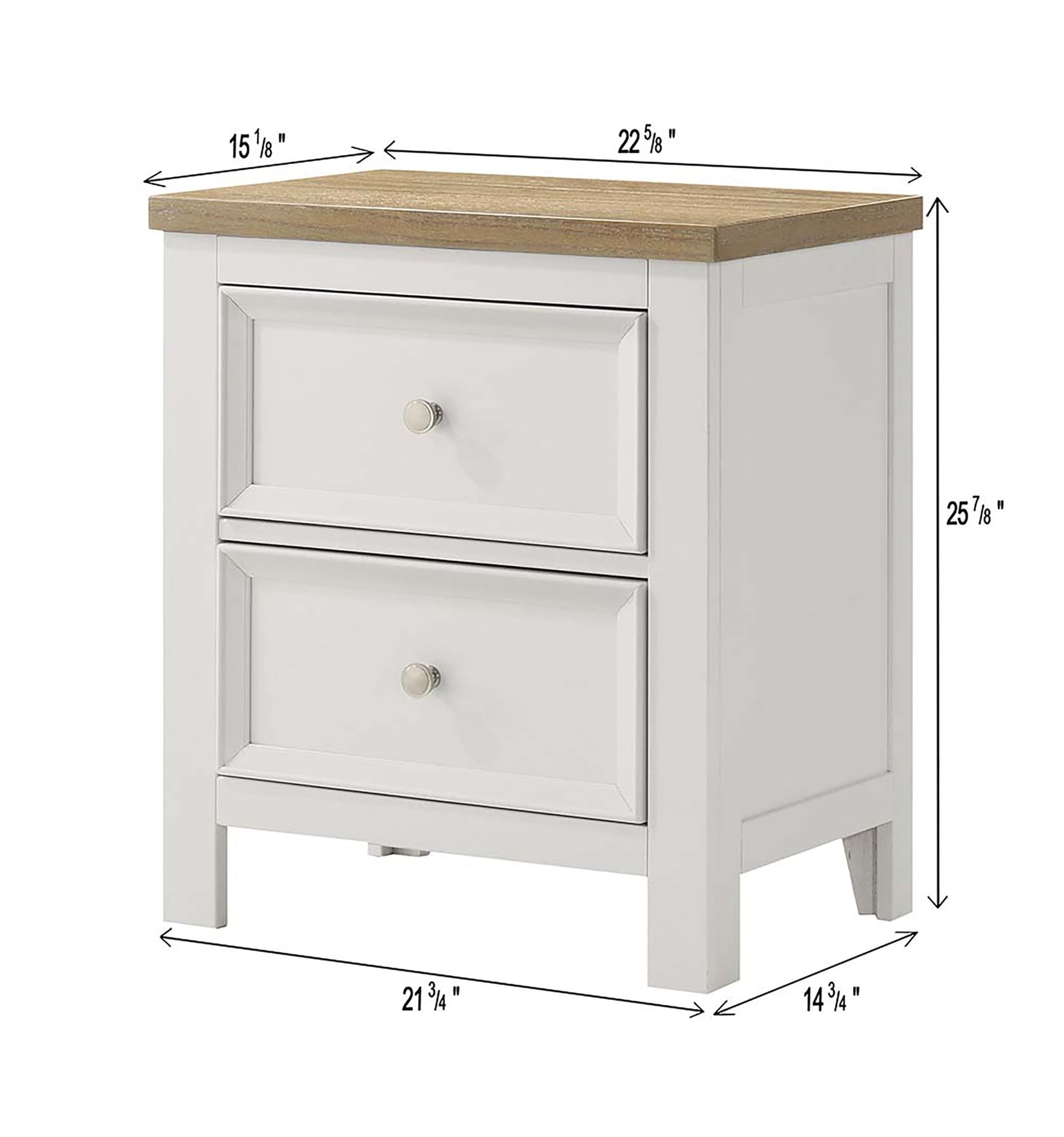 Aston White Storage Platform Bedroom Set view 15