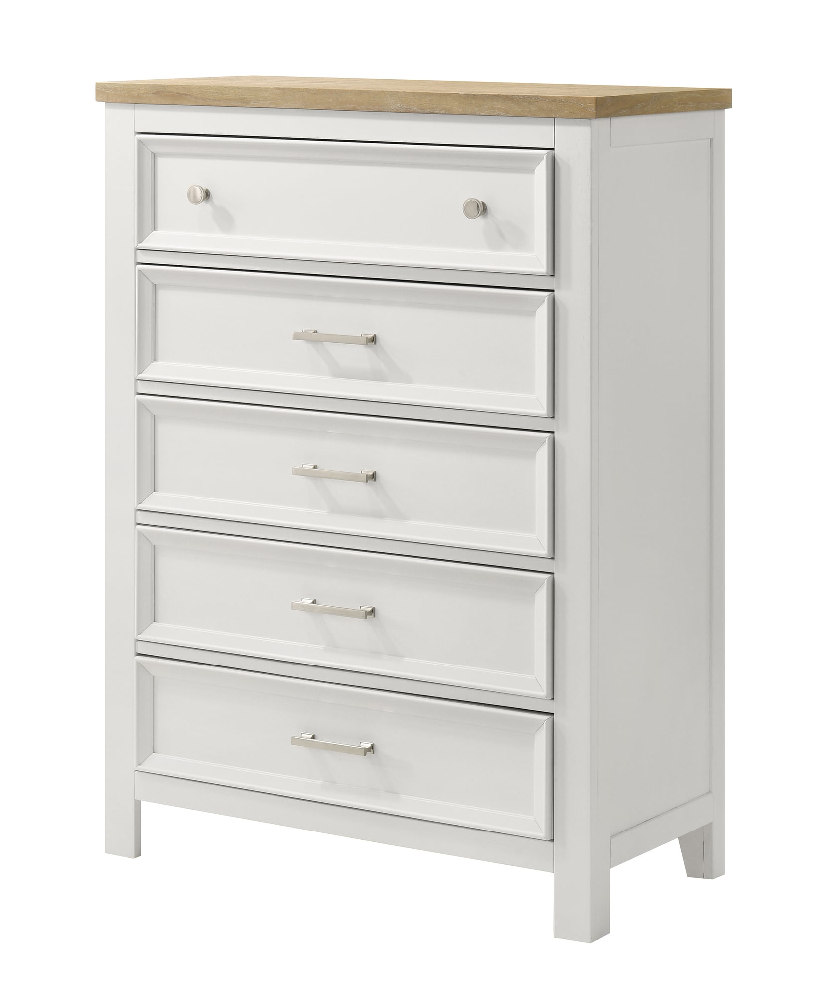 Aston White Chest from Ella Furniture
