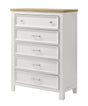 Aston White Chest from Ella Furniture