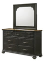 Hamilton Brown Modern Contemporary Solid Wood And Veneers 7-Drawers Dresser - Ella Furniture