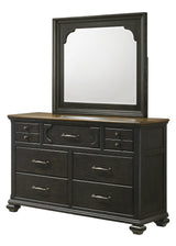 Hamilton Brown Modern Contemporary Solid Wood And Veneers 5-Drawers Handle Accent Chest - Ella Furniture