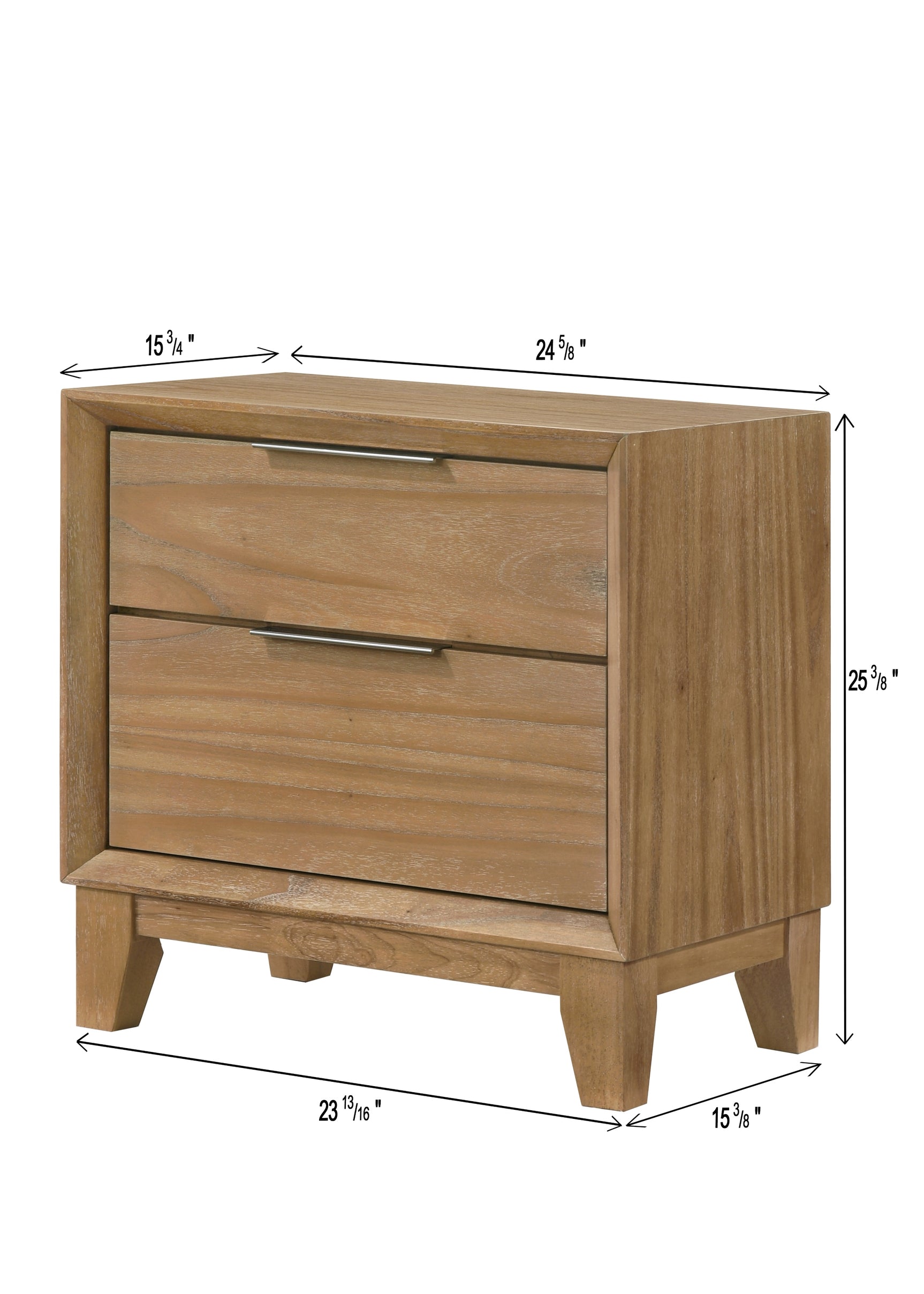 Florian Light Brown Nightstand