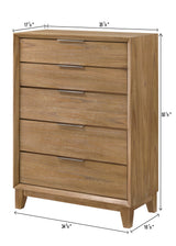 Florian Light Brown Nightstand